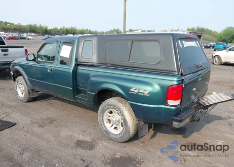 2000 Ford Ranger Xlt from USA, damaged, VIN 1FTZR15X7YTA93621
